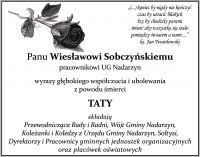 Kondolencje Wiesław S