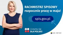 Rachmistrz spisowy! Rozpocznie pracę w maju.