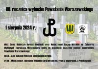 80 rocznica powstania warszawskiego