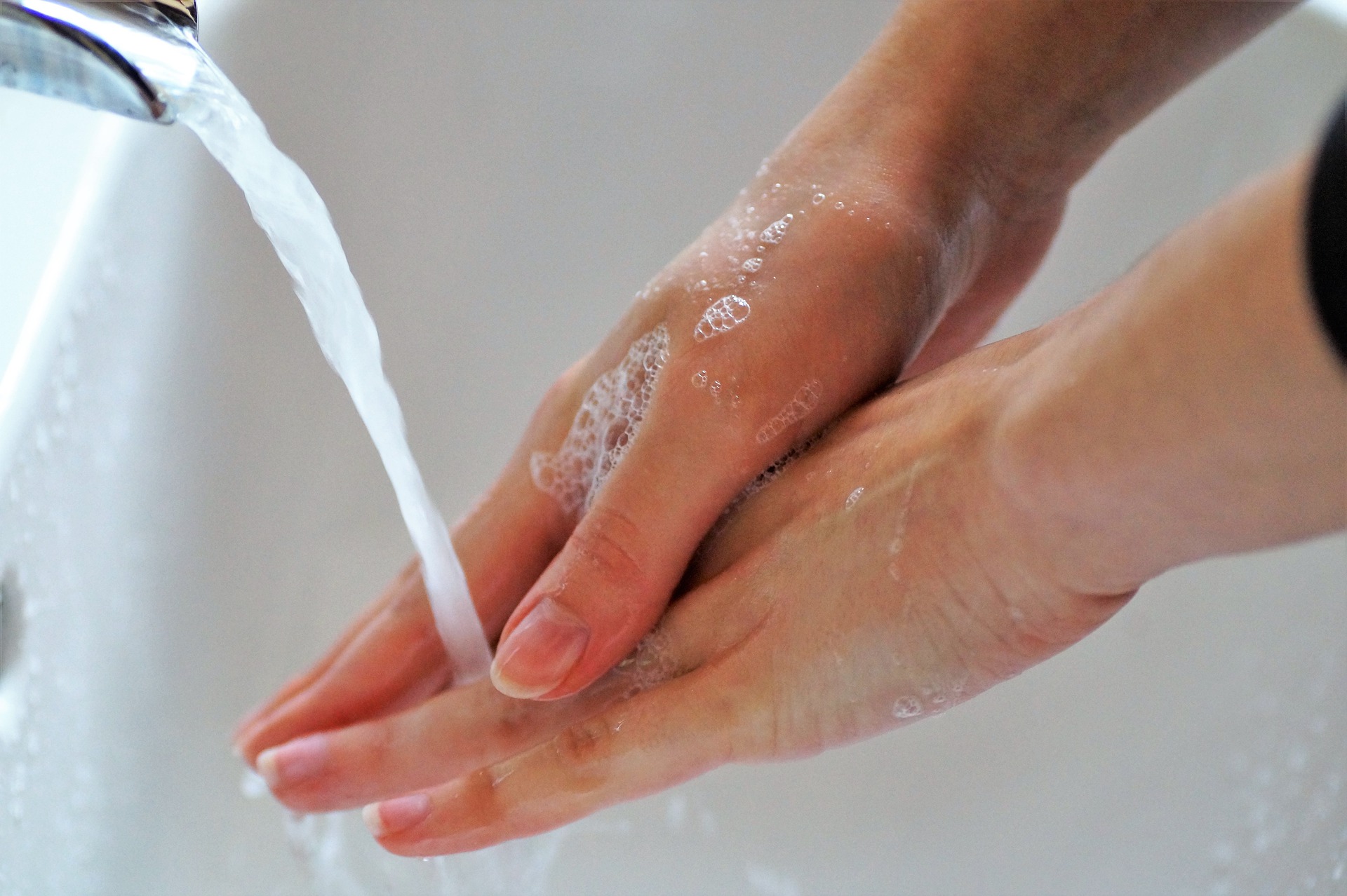 Zdrowy rozsądek i mycie rąk