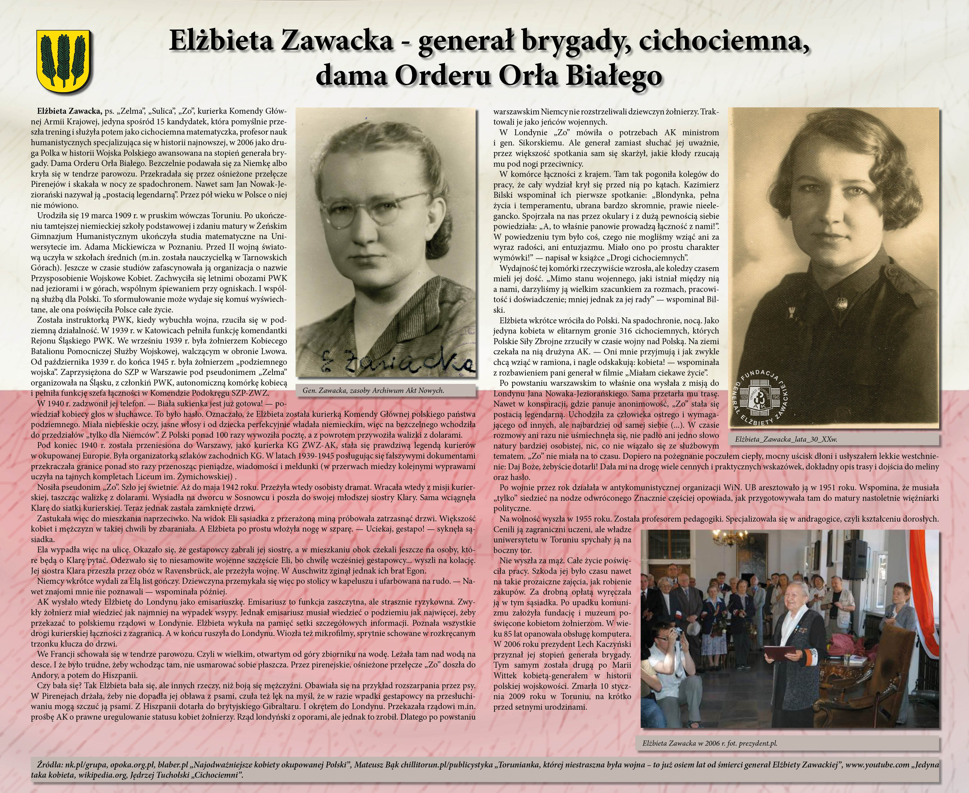"Z salonów na front - Polki w obronie wolności"