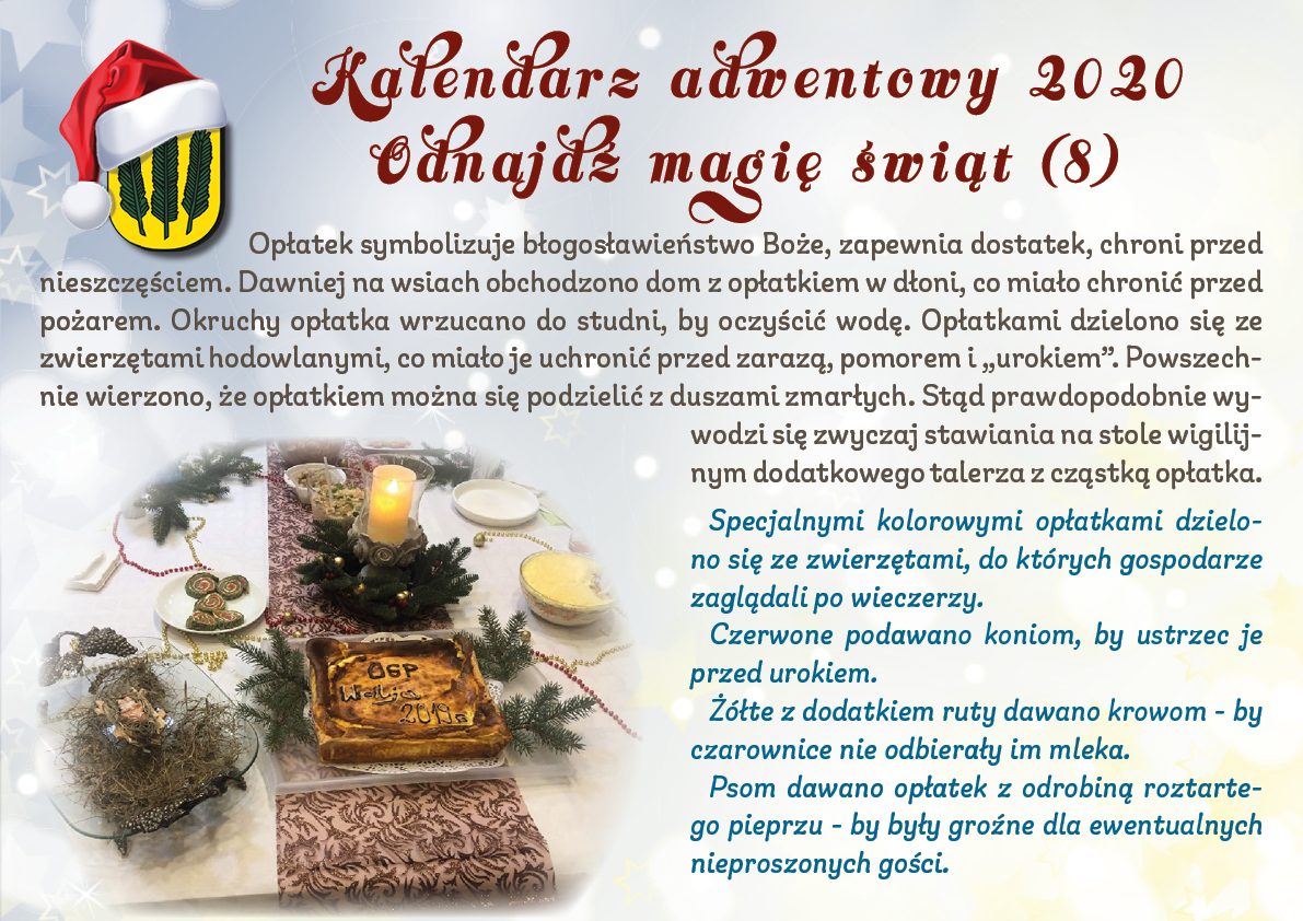 Kalendarz adwentowy 2020 - odnajdź magię świąt