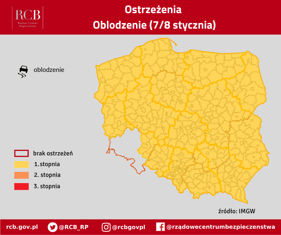 Uwaga będzie ślisko