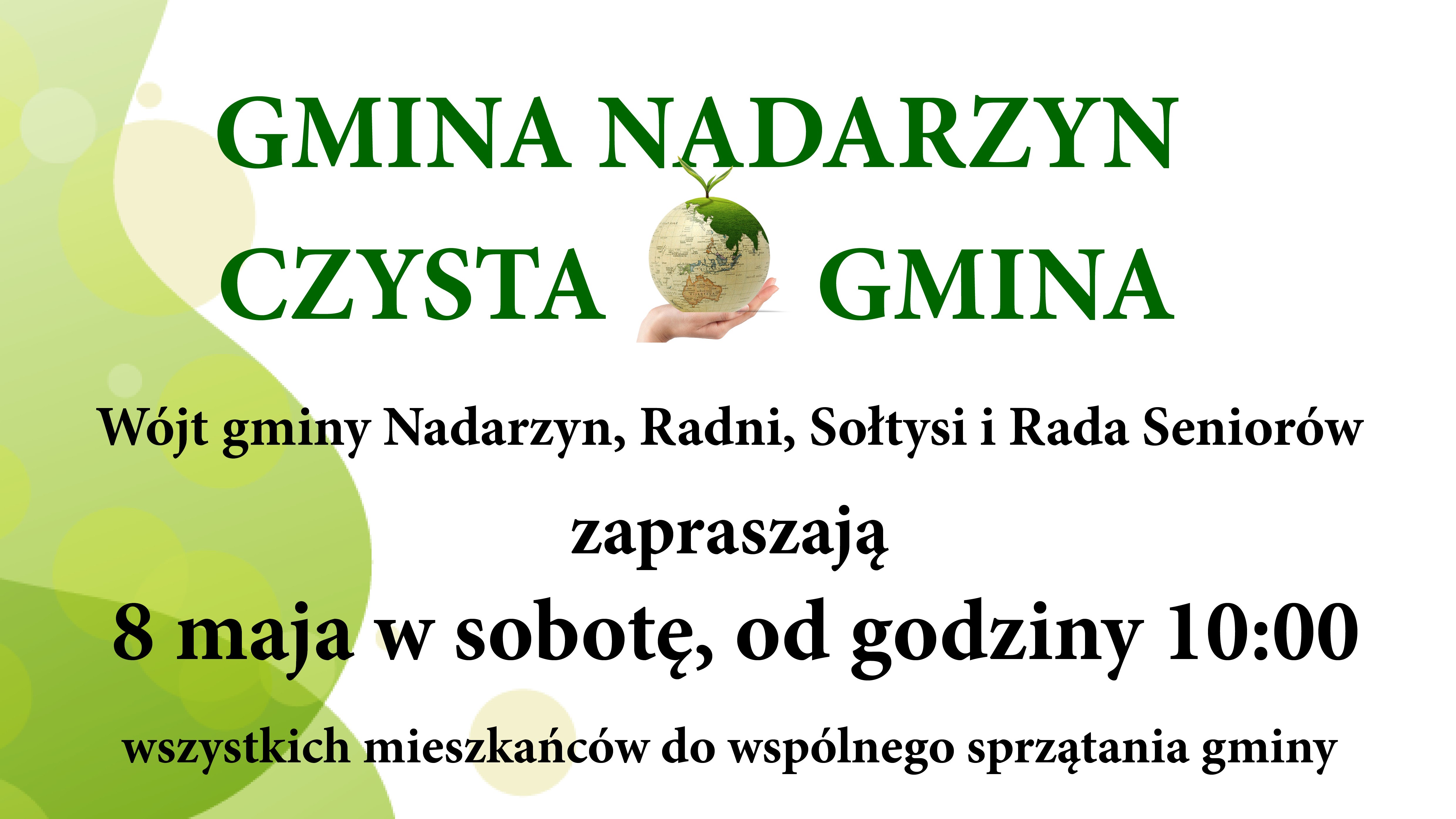 Gmina Nadarzyn czysta gmina