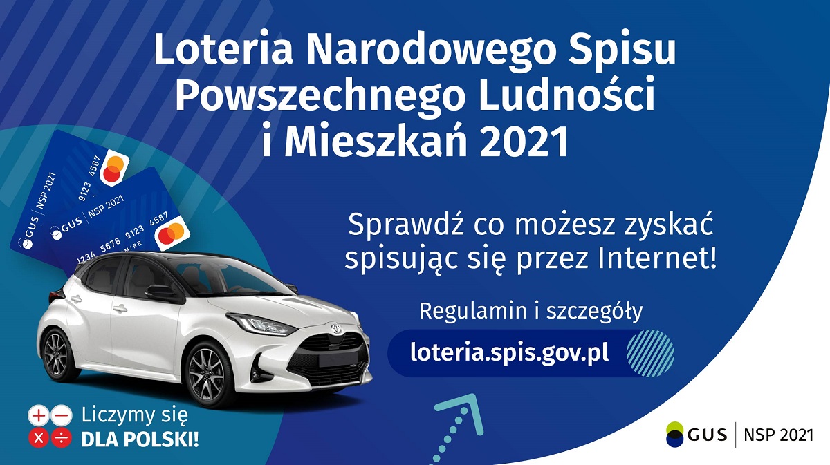 Loteria Narodowego Spisu Powszechnego Ludności i Mieszkań 2021.