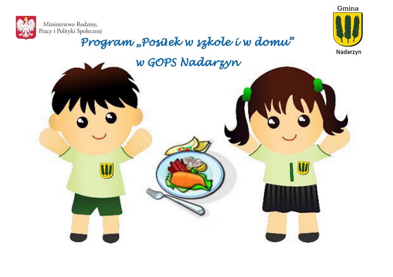Program "Posiłek w szkole i w domu" w GOPS Nadarzyn