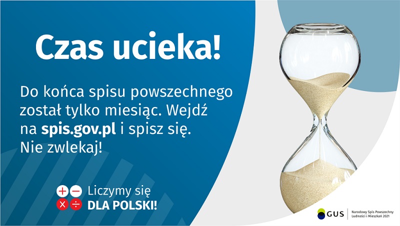 Do końca spisu powszechnego został tylko miesiąc!