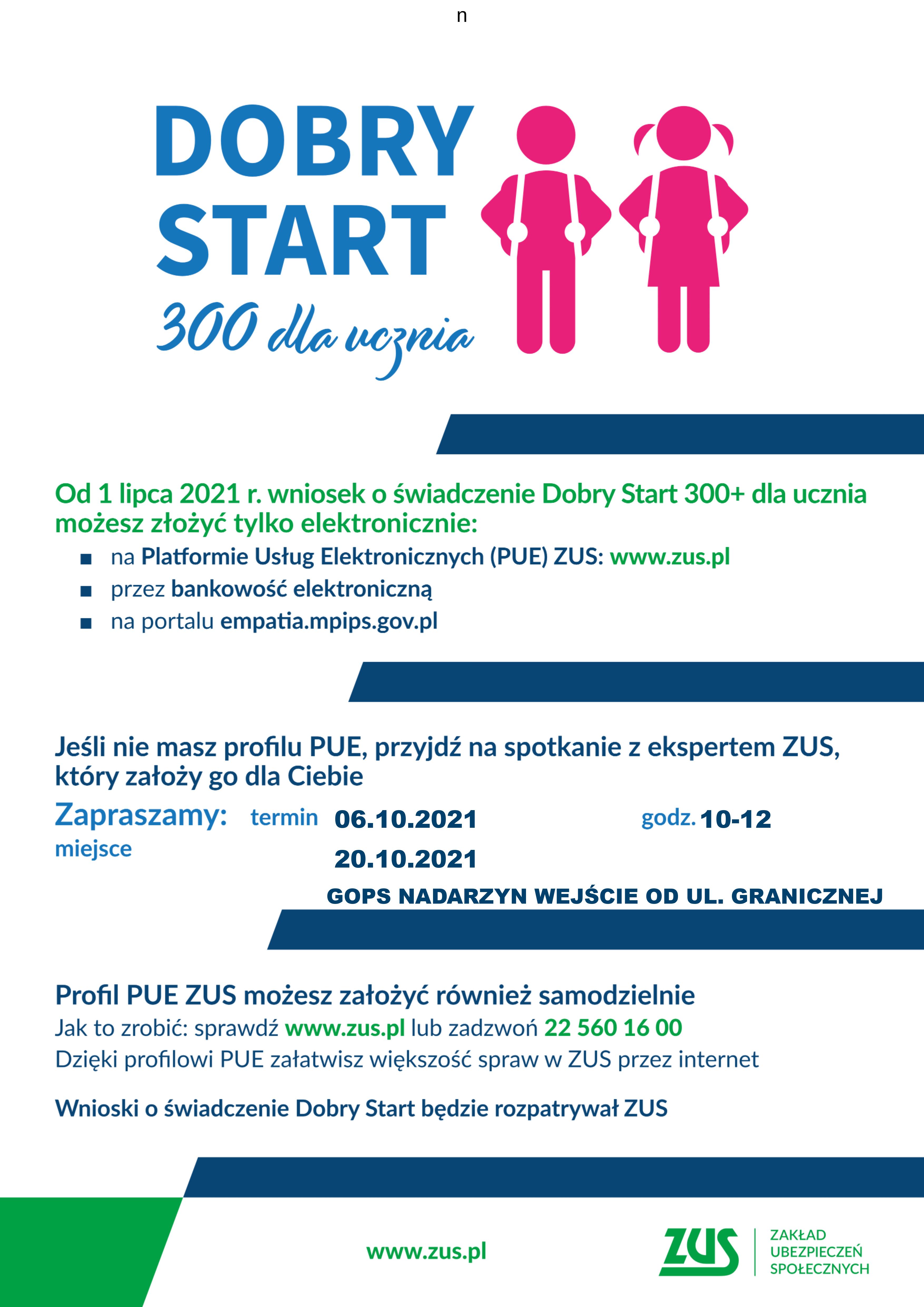 Dobry start 300 dla ucznia