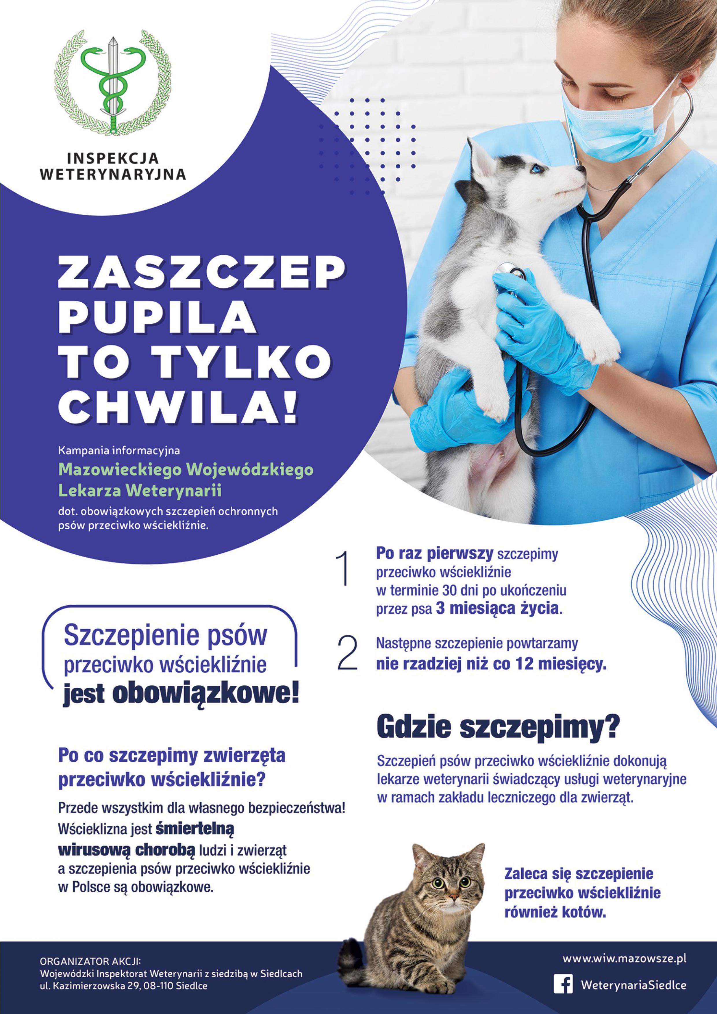 Zaszczep pupila, to tylko chwila