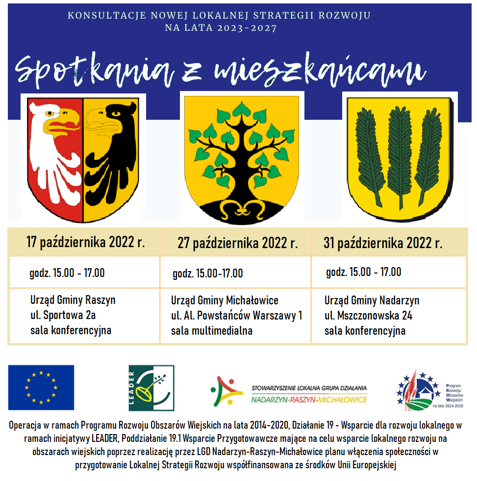 Konsultacje społeczne do nowej lokalnej strategii rozwoju na lata 2023-2027