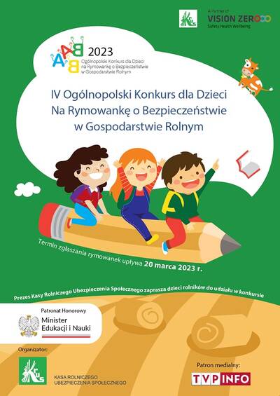 IV Konkurs na rymowankę już ogłoszony!