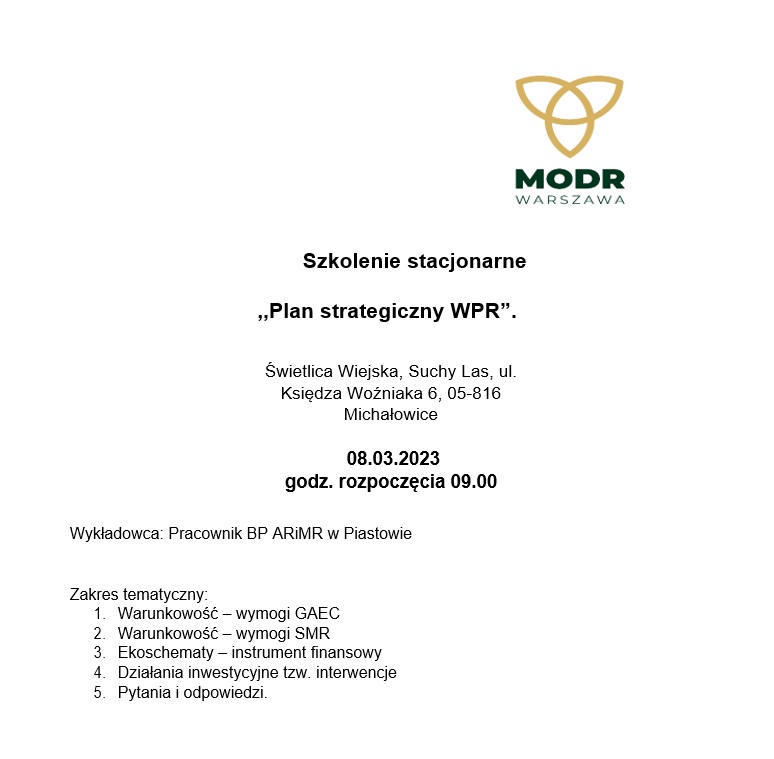 Mazowiecki Ośrodek Doradztwa Rolniczego o/Bielice