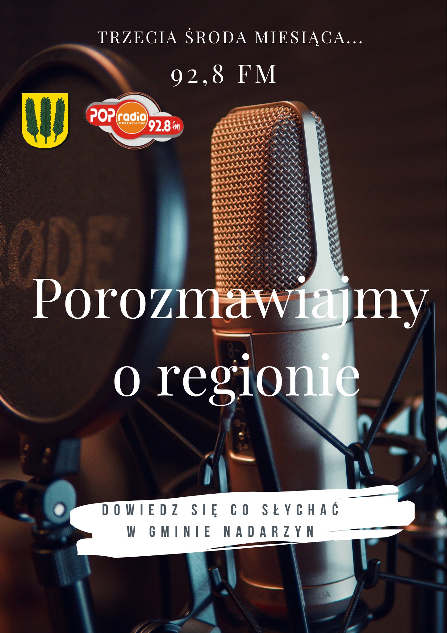 Porozmawiajmy o regionie - audycja w POP radio