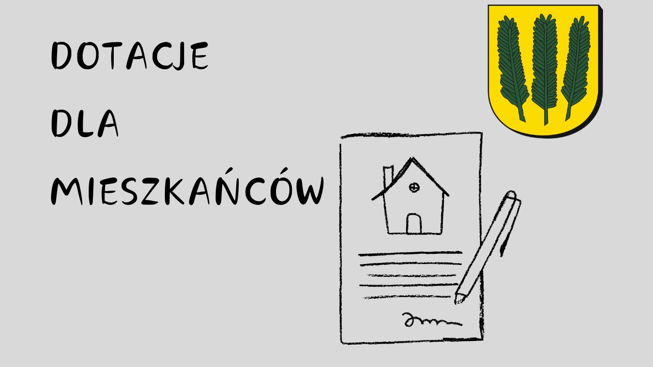 Dotacje dla mieszkańców