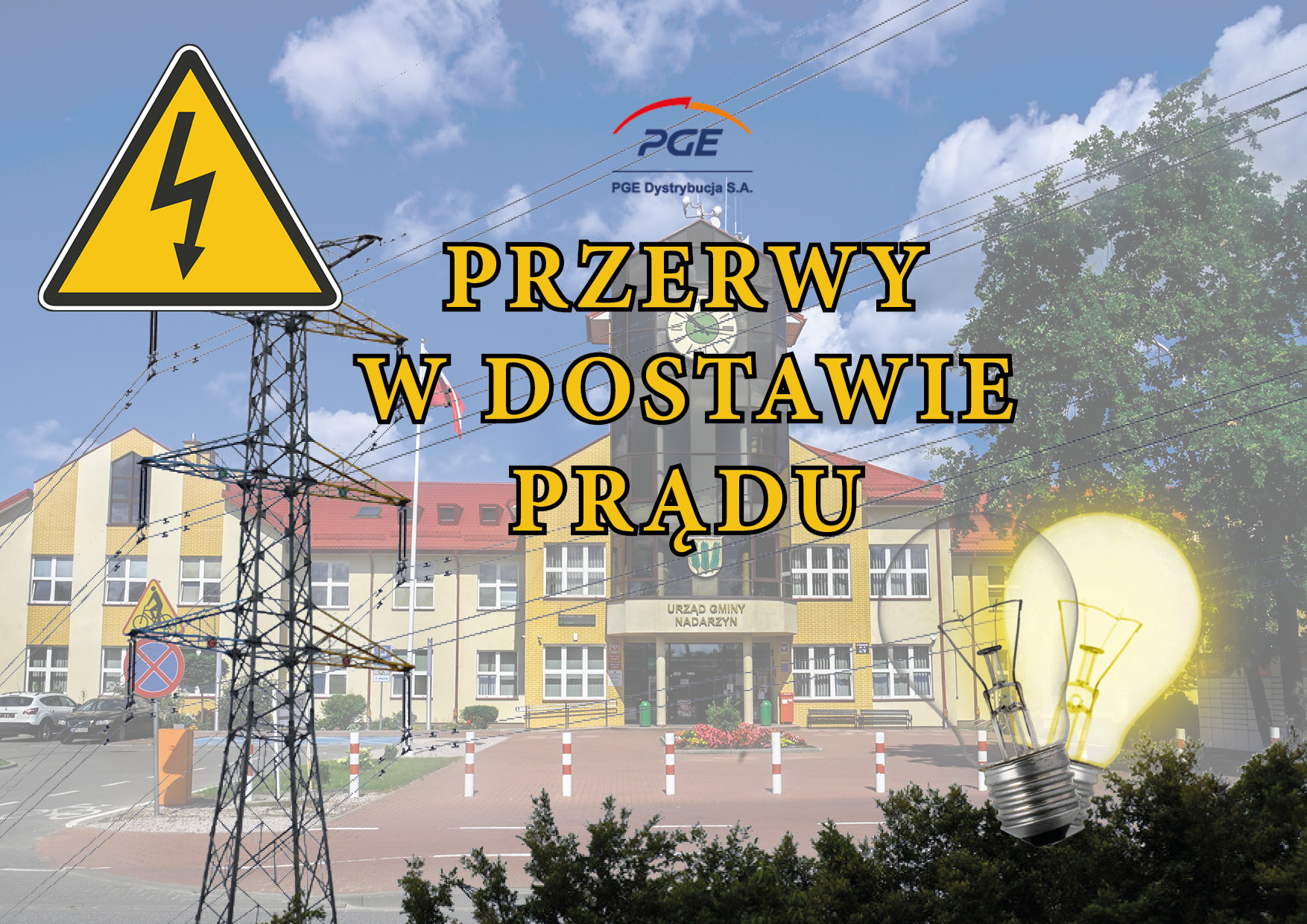 Planowane przerwy w dostawie energii elektrycznej - aktualizacja 14 marca