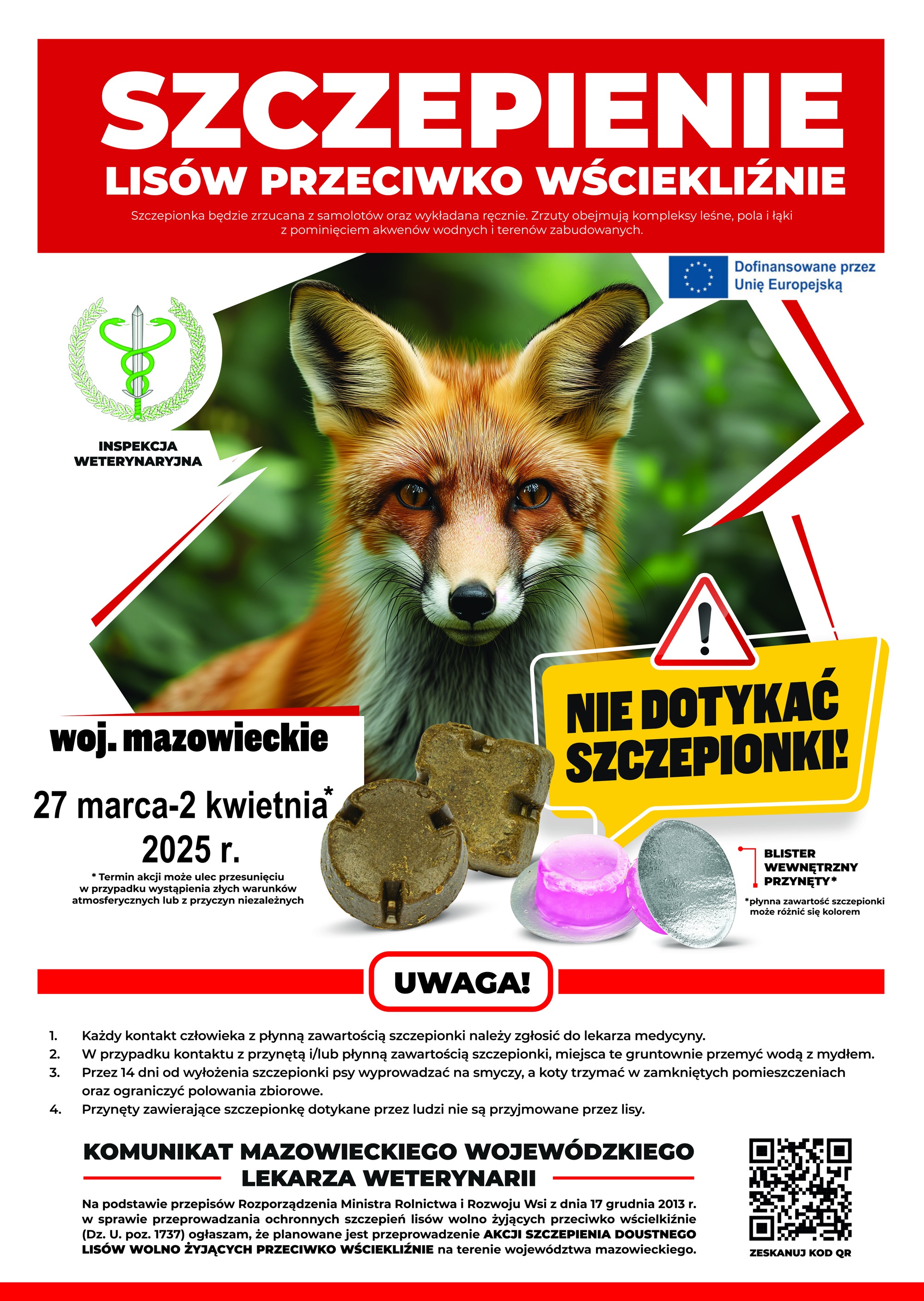 Szczepienie lisów