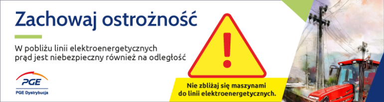 Bezpieczna praca przy urządzeniach - PGE Dystrybucja