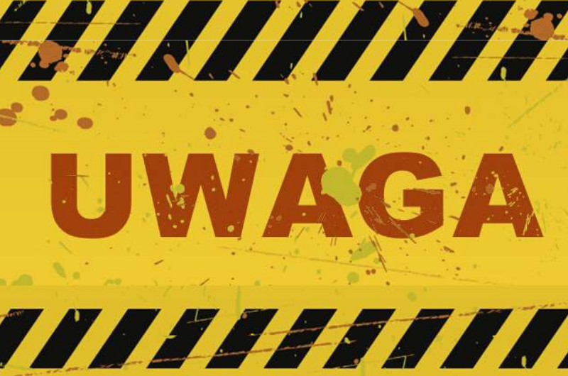 Prace drogowe - Kajetany