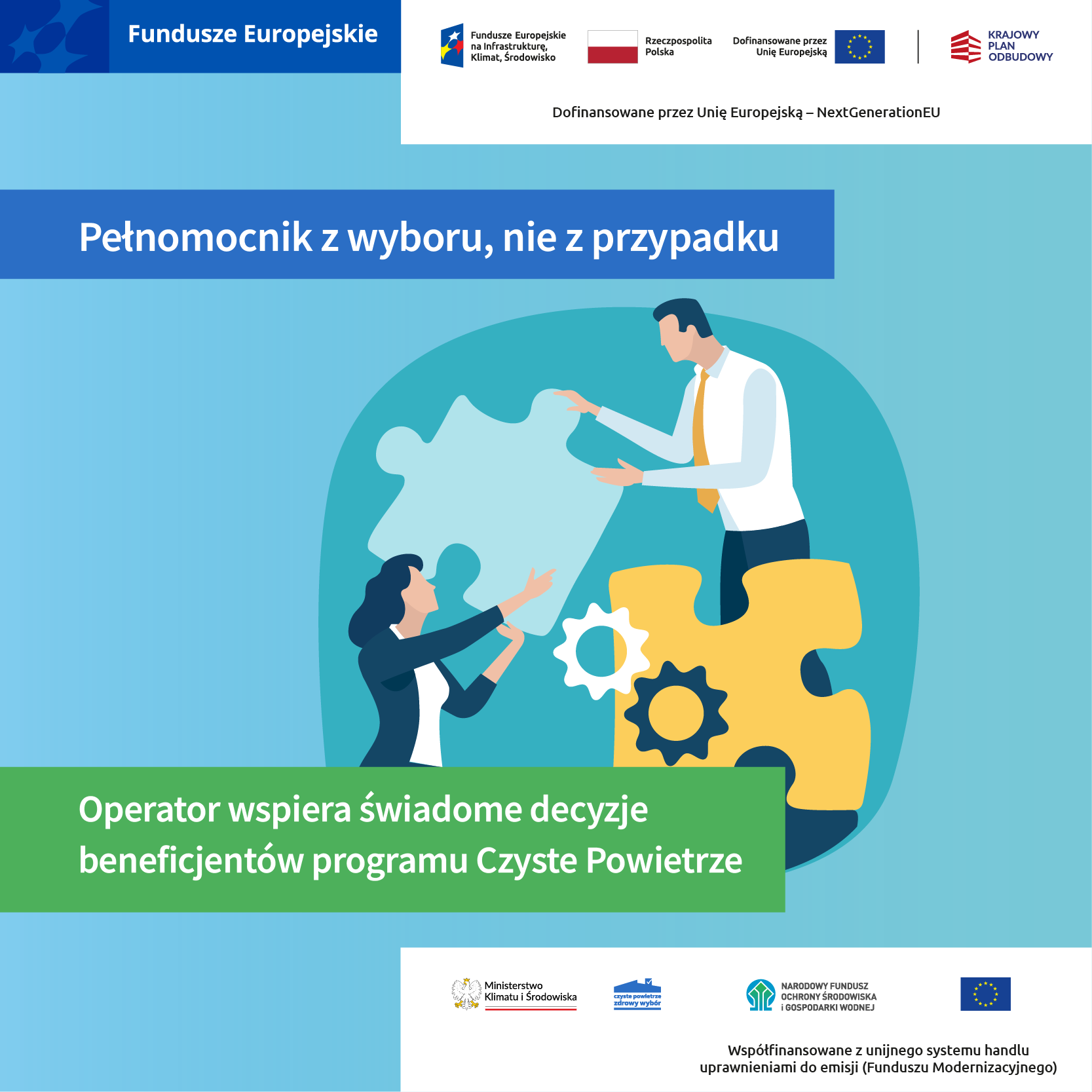 Pełnomocnik z wyboru, nie z przypadku – OPERATOR wspiera świadome decyzje beneficjentów programu Czyste Powietrze