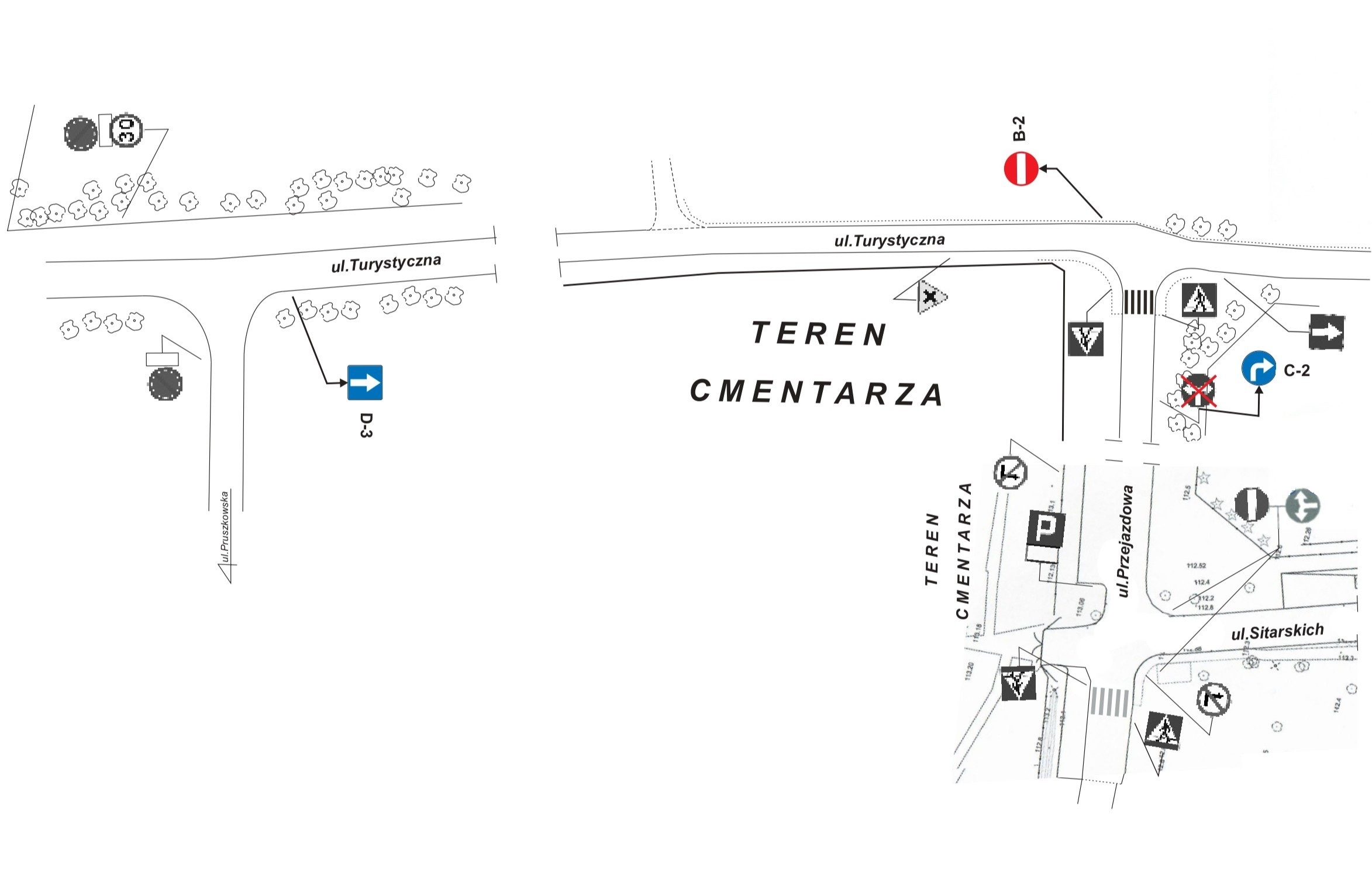 1, 2 listopada - zmiana w organizacji ruchu