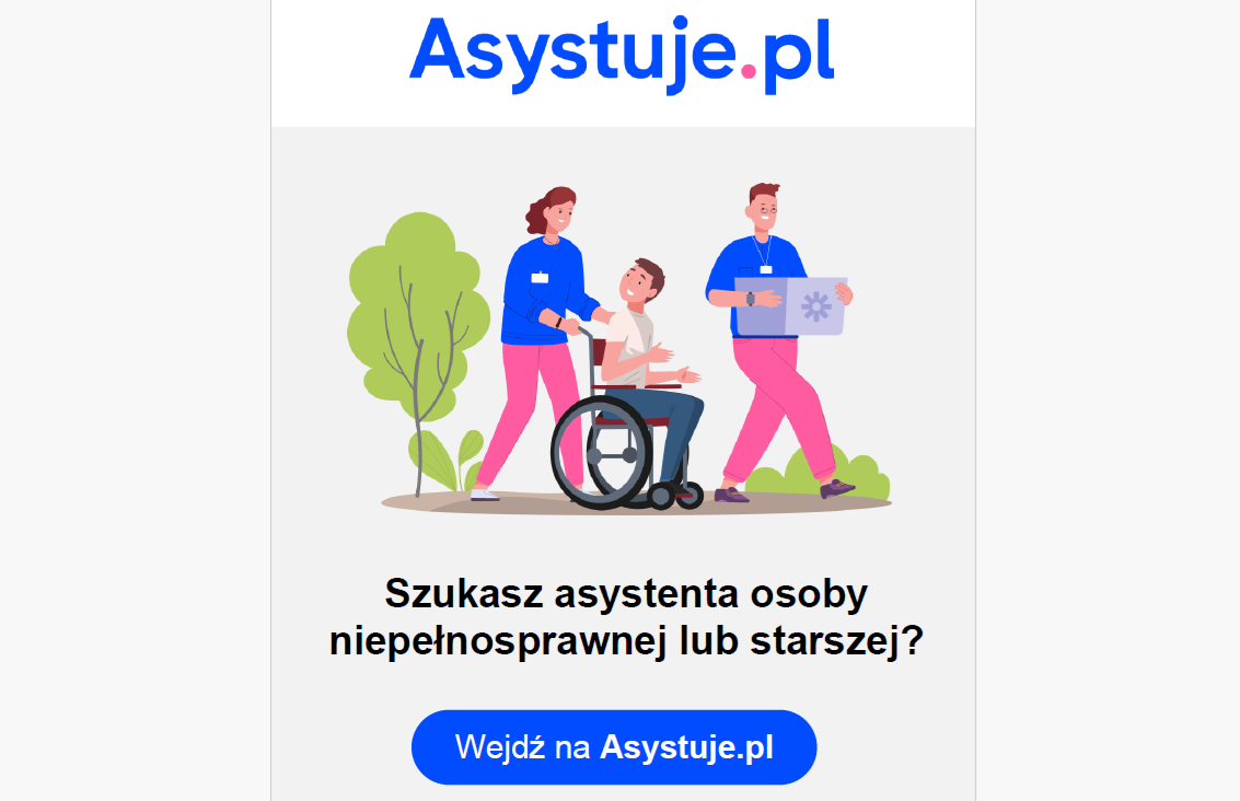 Asystencja osobista – informacja dla mieszkańców Nadarzyna